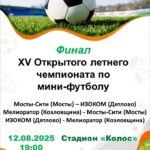 ЛЮБИТЕЛЕЙ ФУТБОЛА И ВСЕХ НЕРАВНОДУШНЫХ ПРИГЛАШАЕМ